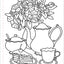 Large Print Coloring Book - Home Sweet Home - Big and Simple Designs for All Ages