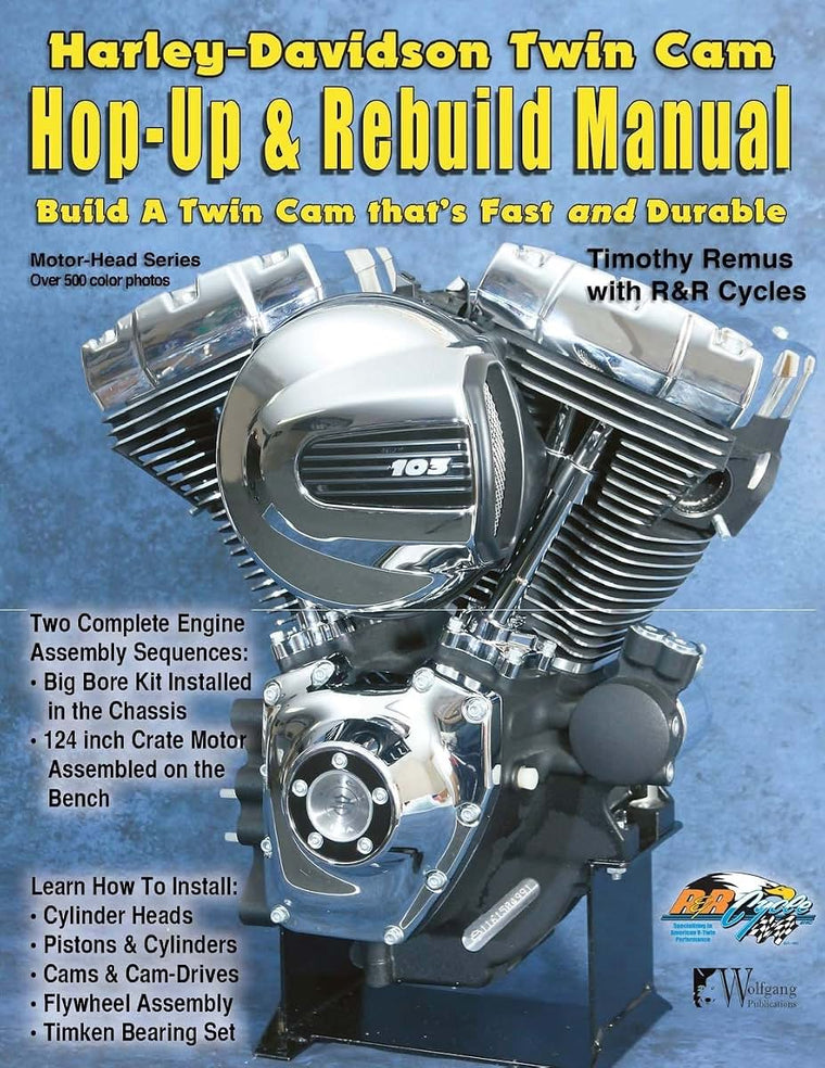 Harley-Davidson Twin Cam, Hop-Up & Rebuild Manual (Motor Head)