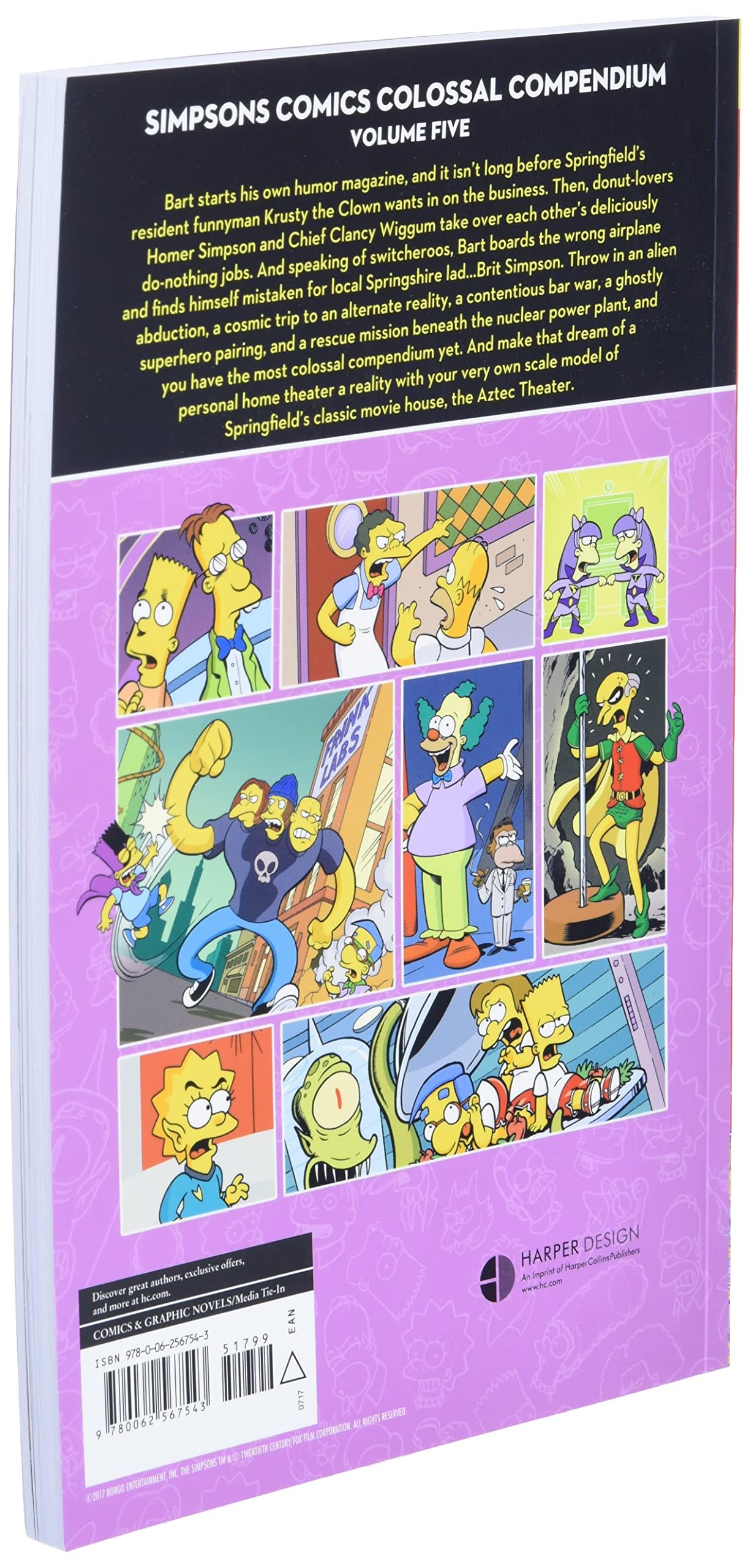 Simpsons Comics Colossal Compendium: Volume 5