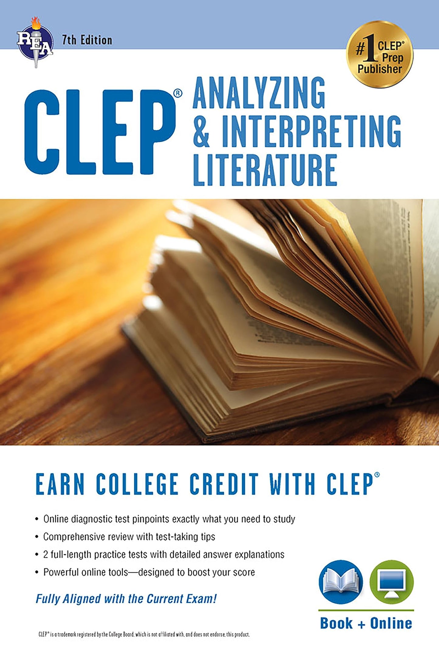 CLEP Analyzing & Interpreting Literature Book + Online (CLEP Test Preparation)