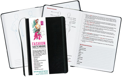 Essentials Fashion Sketchbook (366 Figure Templates) by Miakarts Books