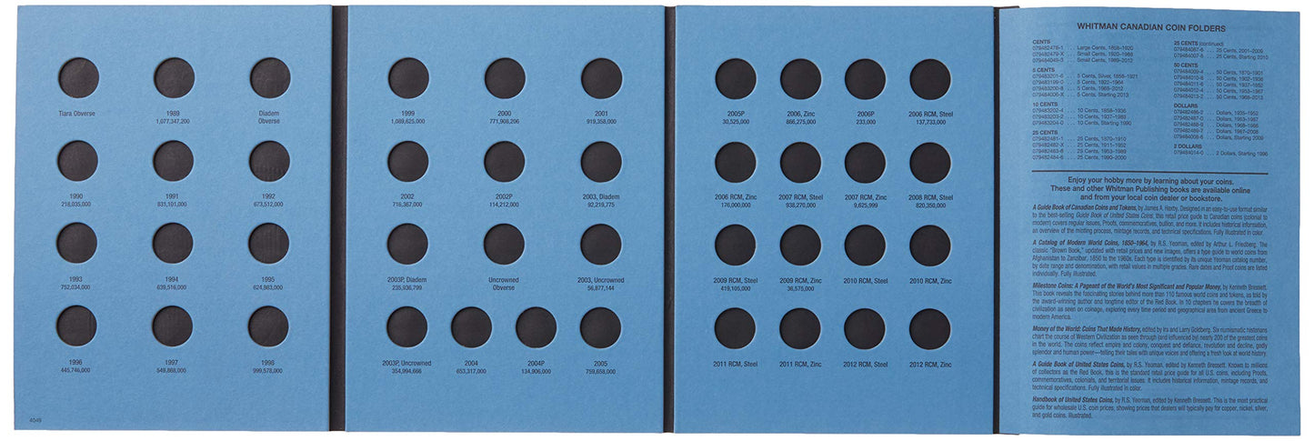Canadian Small Cent Folder #2, 1898-2012