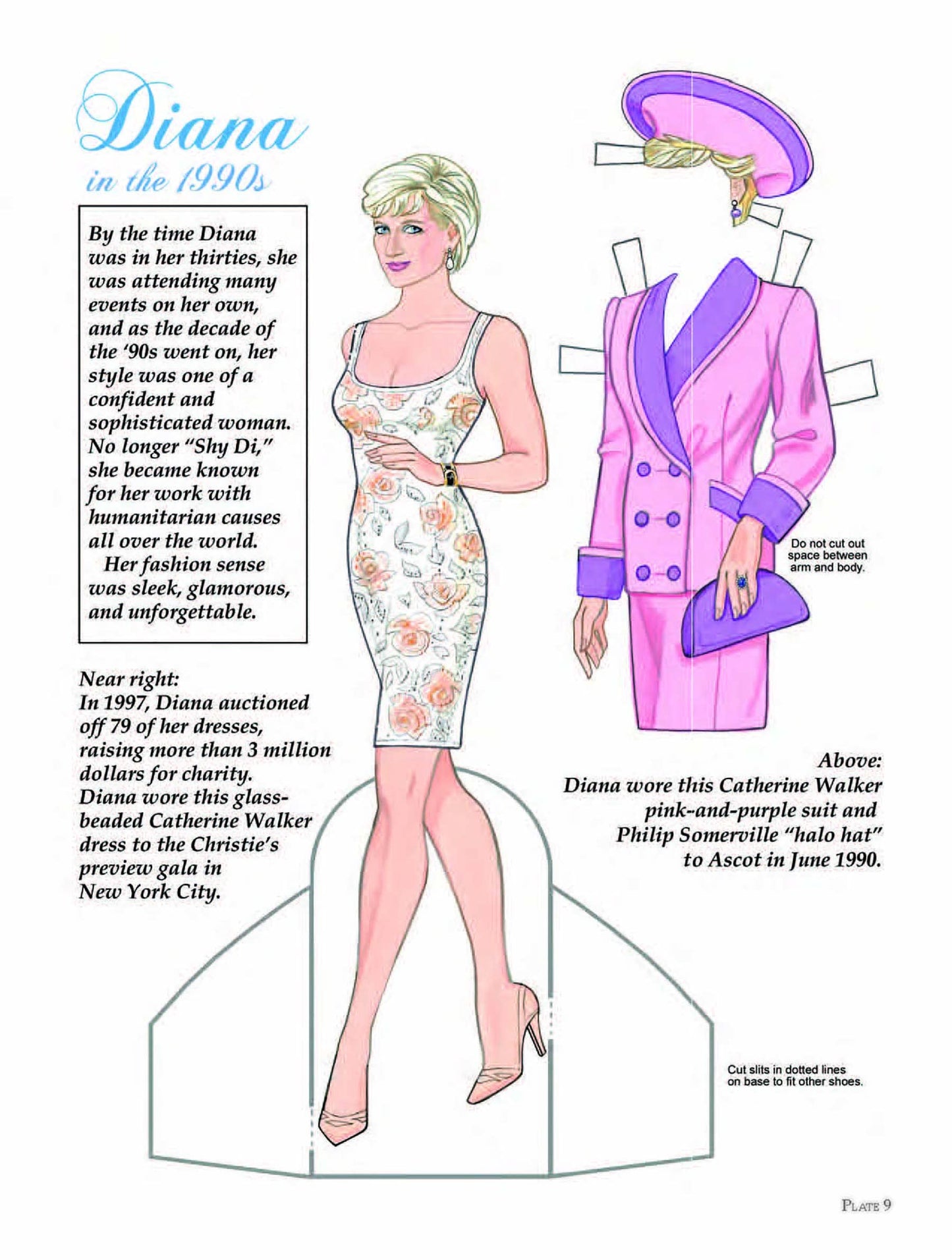 Iconic Fashions of Princess Diana Paper Dolls (Dover Royal Paper Dolls)