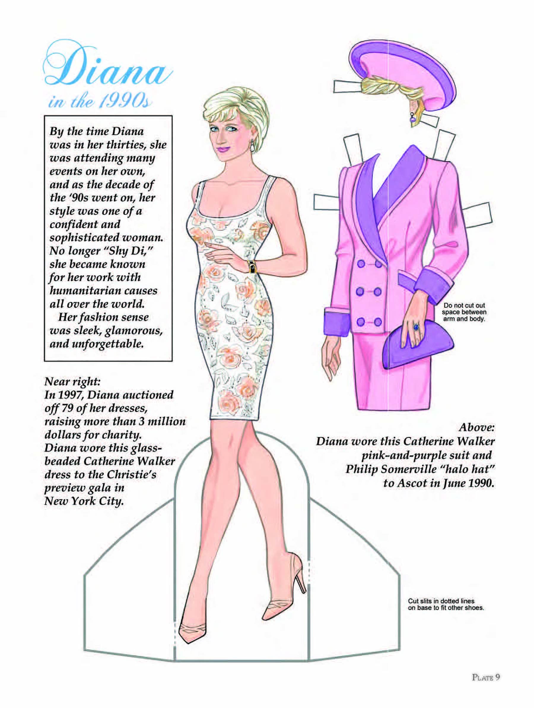 Iconic Fashions of Princess Diana Paper Dolls (Dover Royal Paper Dolls)