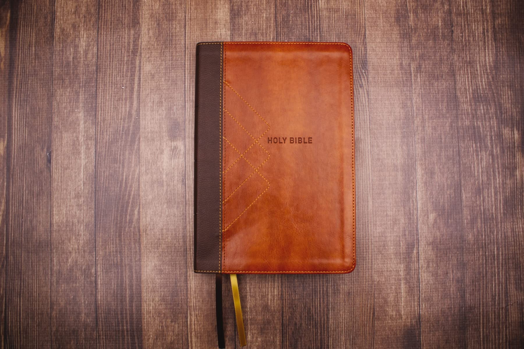 NIV, Thinline Bible, Giant Print, Leathersoft, Brown, Red Letter, Comfort Print