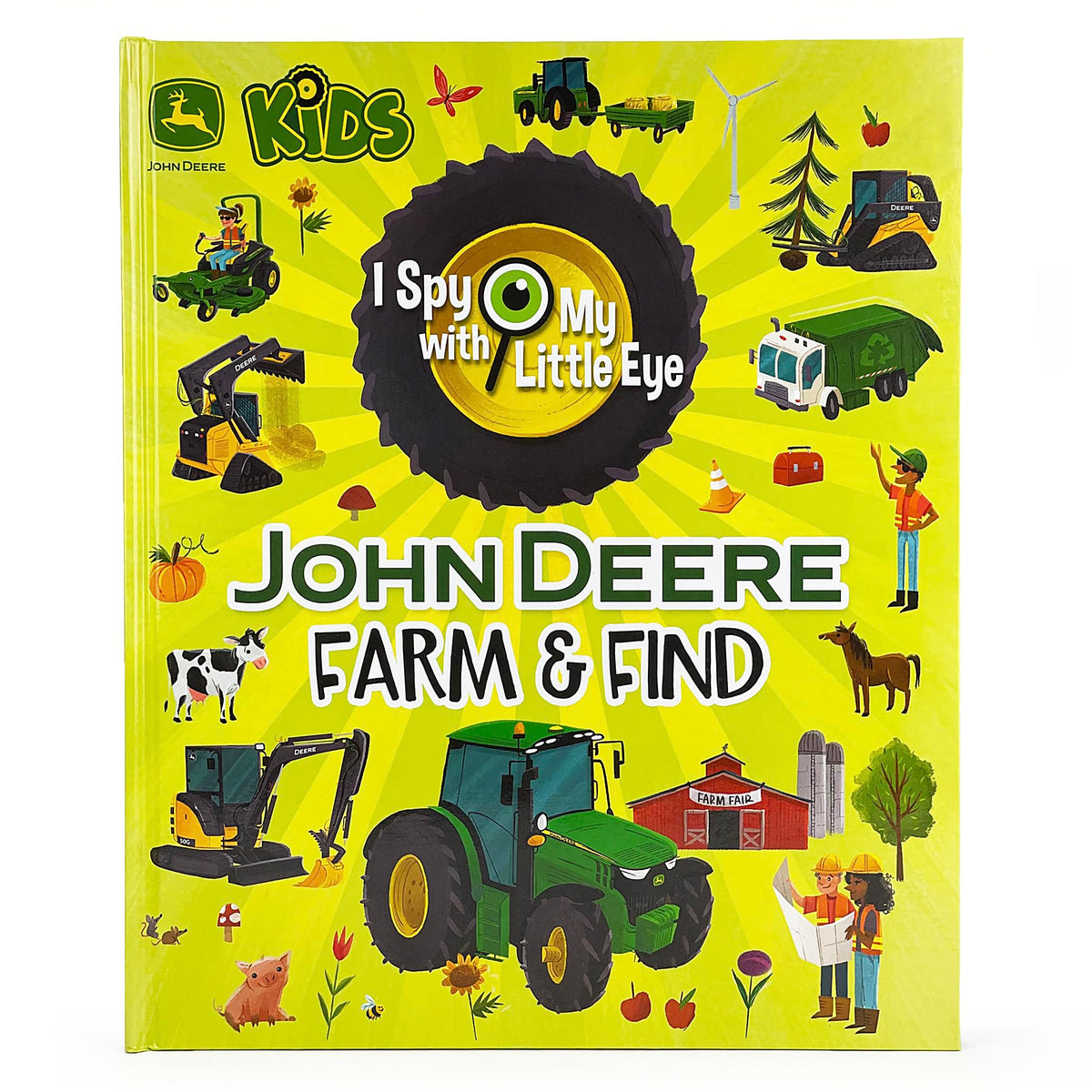 I Spy With My Little Eye John Deere Farm & Find - Kids Search, Find, and Seek Activity Book, Ages 3, 4, 5, 6+