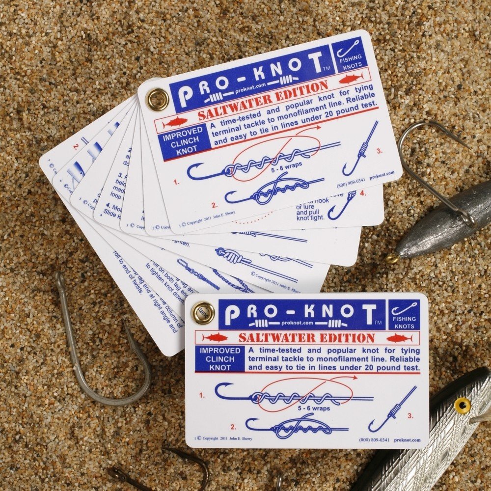 Pro-Knot Saltwater Fishing Knots - Waterproof Plastic Knot C