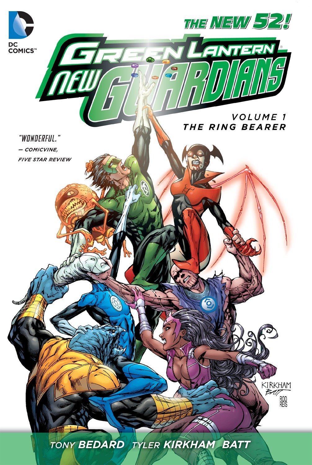 Green Lantern New Guardians 1: The Ring Bearer the New 52