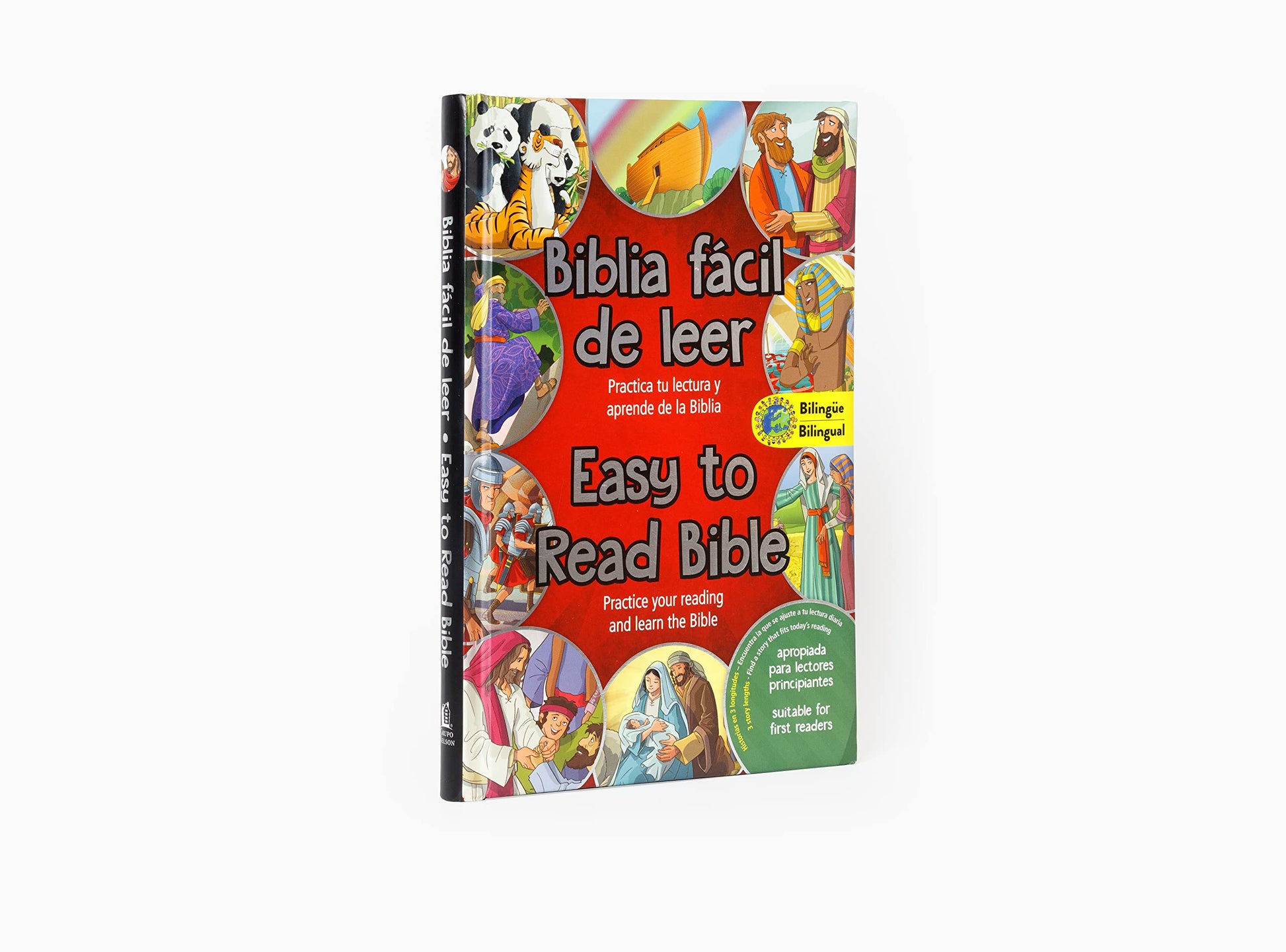 Easy to Read Bible (Bilingual) / La Biblia fcil de leer (Bilinge): Practice your reading and learn the Bible (Spanish Edition)