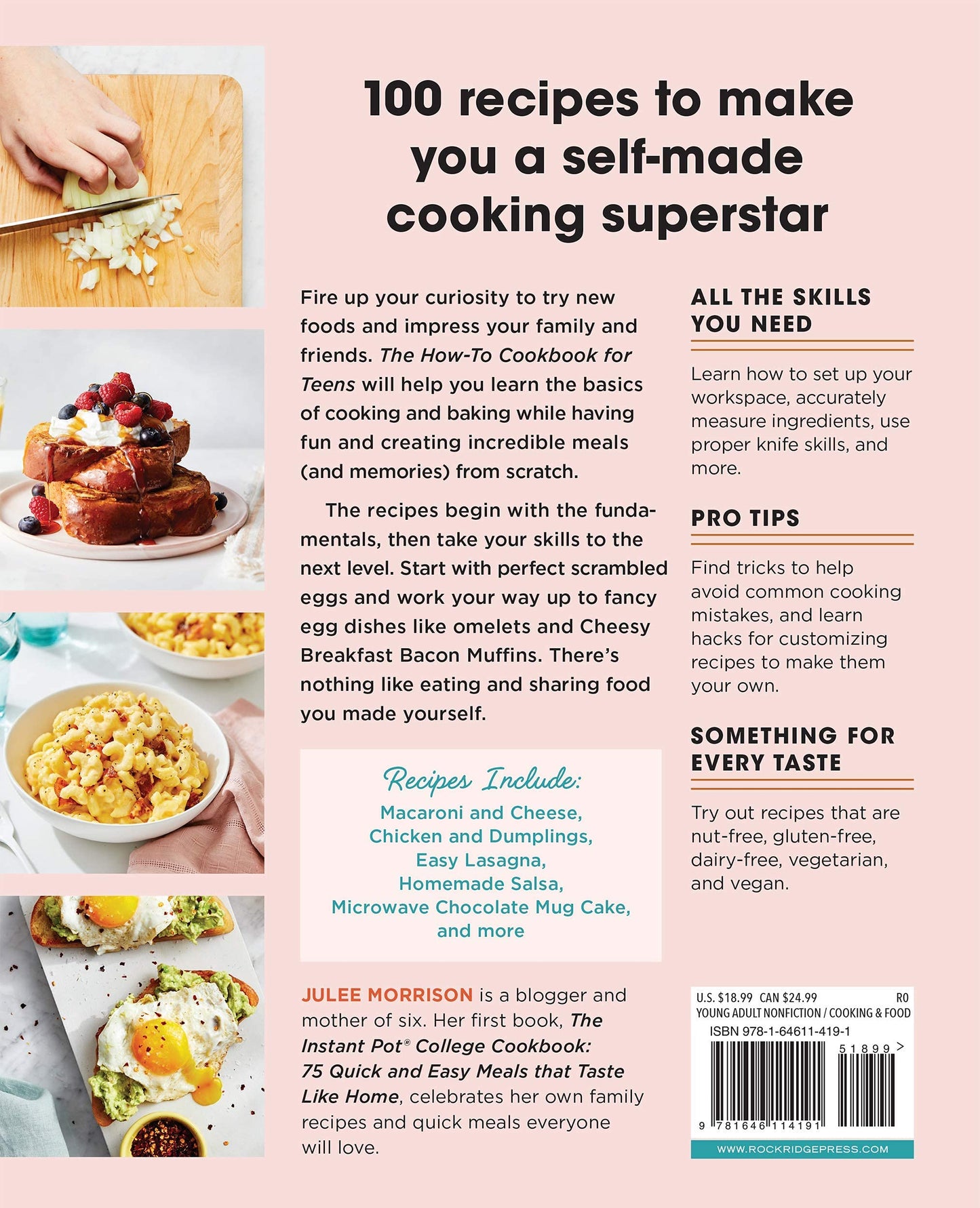 The How-To Cookbook for Teens: 100 Easy Recipes to Learn the Basics
