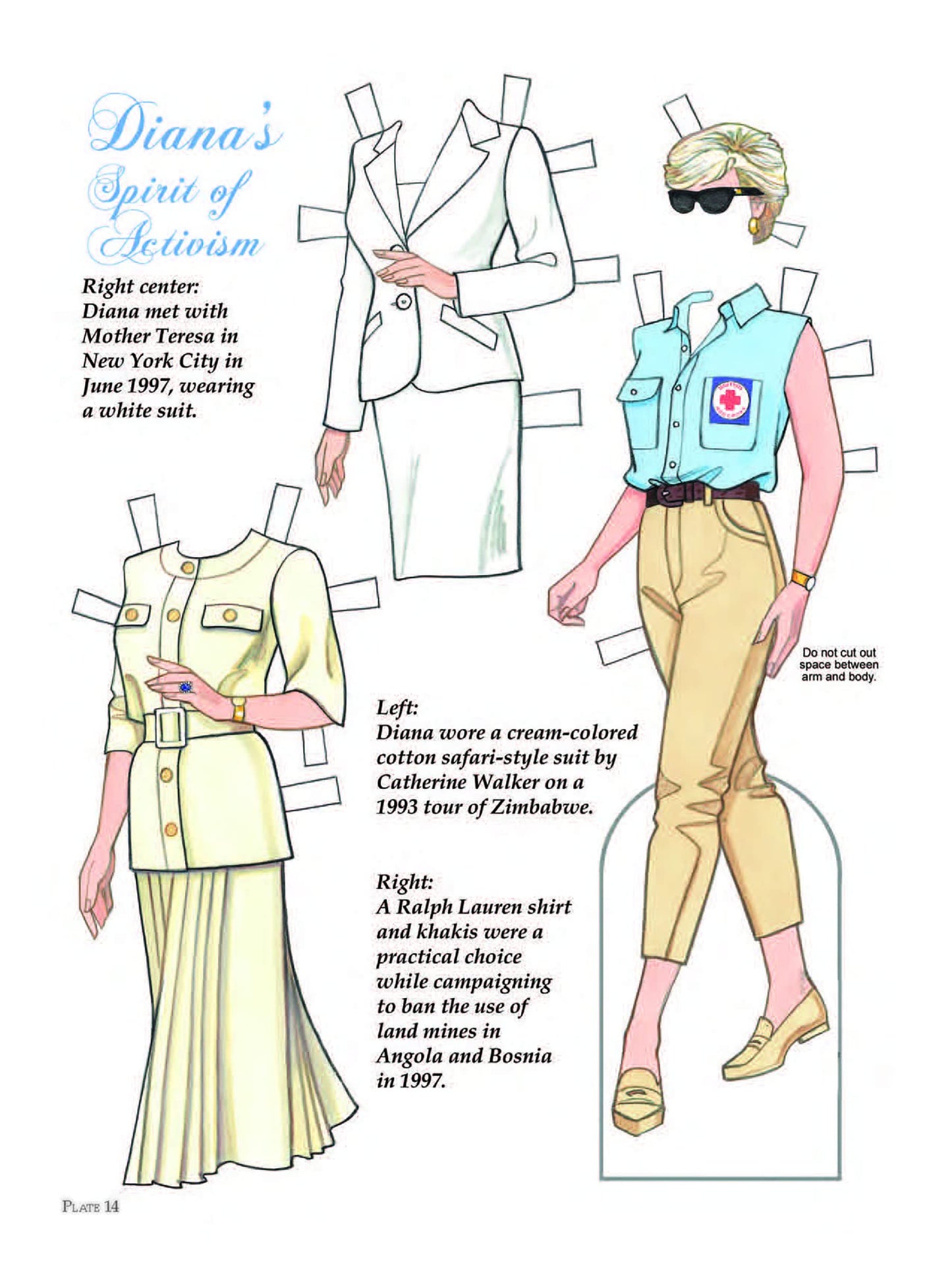 Iconic Fashions of Princess Diana Paper Dolls (Dover Royal Paper Dolls)