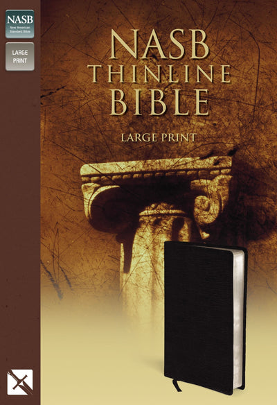NASB Thinline Bible, Large Print by Zondervan