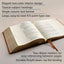 CSB Notetaking Bible, Large Print Edition, Camel LeatherTouch, Black Letter, Wide Margins, Journaling Space, Single-Column, Reading Plan, Easy-to-Read Bible Serif Type
