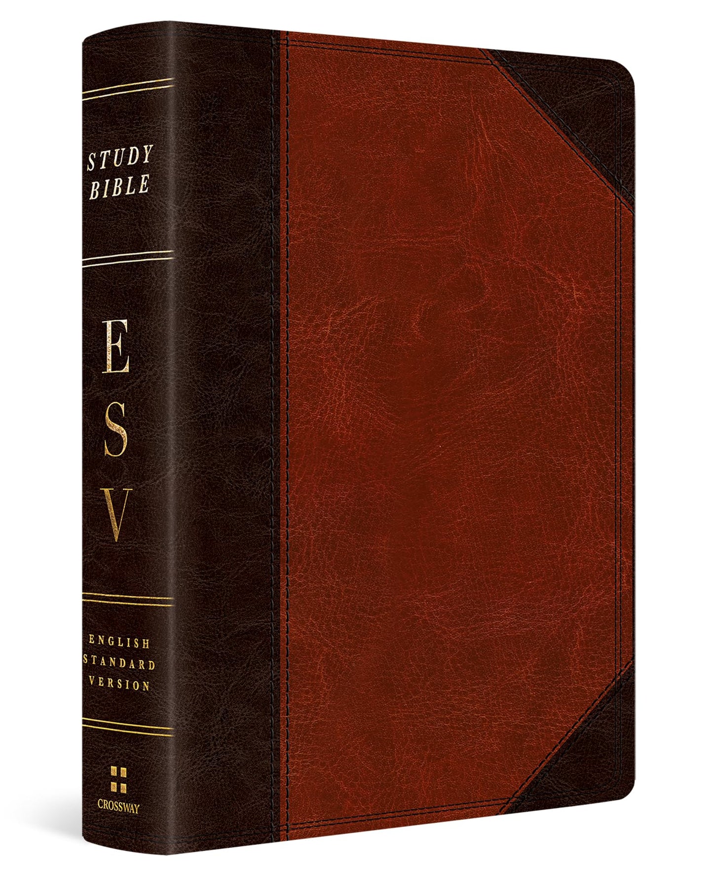 ESV Study Bible, Personal Size (TruTone, Brown/Cordovan, Portfolio Design): Holy Bible, English Standard Version