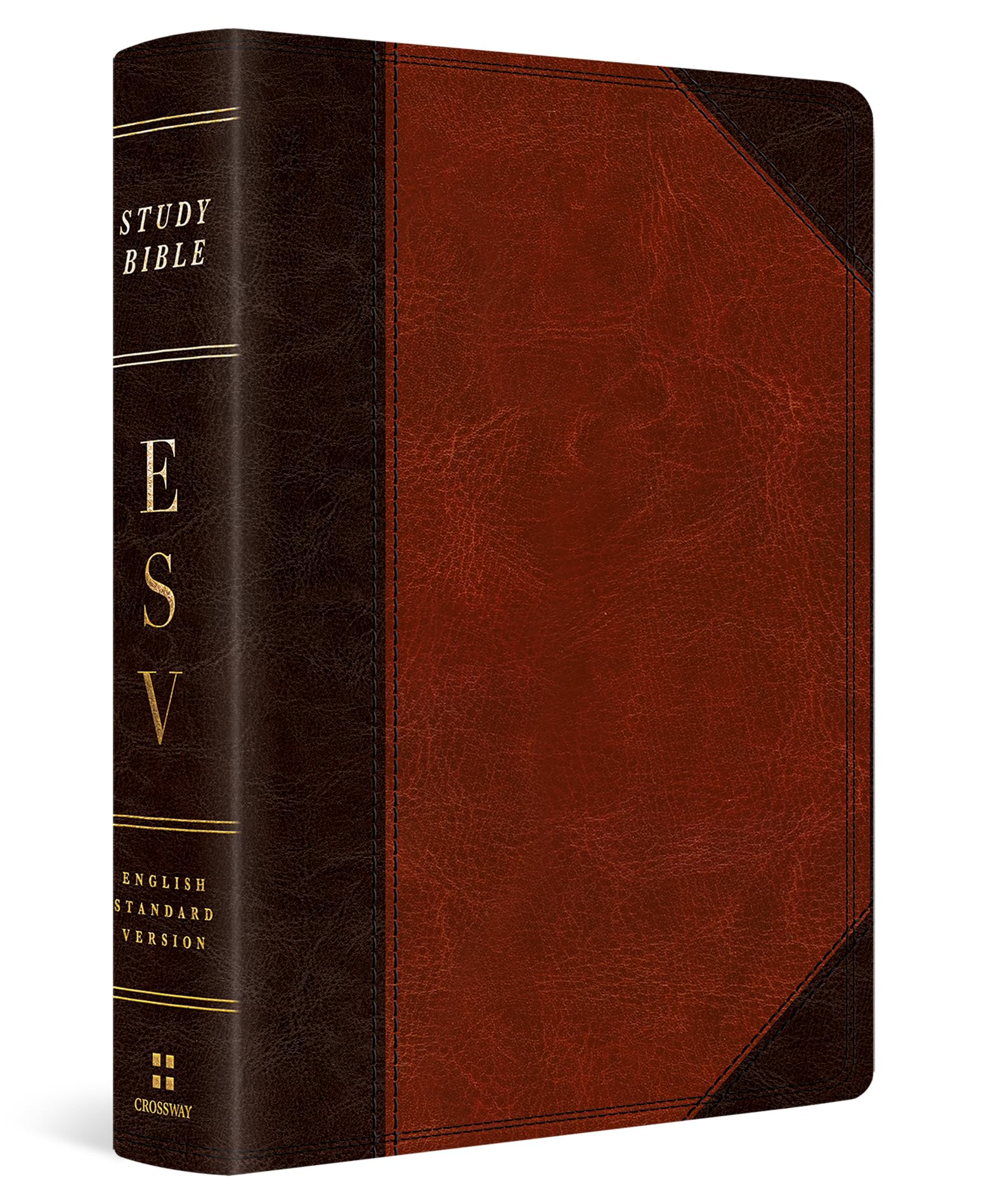 ESV Study Bible, Personal Size (TruTone, Brown/Cordovan, Portfolio Design): Holy Bible, English Standard Version