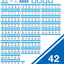 Carson Dellosa 14-Piece Number Line for Classroom Wall, Number Line With Color-Coded Even & Odd Numbers, Colorful Number Line Accents, Classroom Number Line for Wall and Bulletin Board