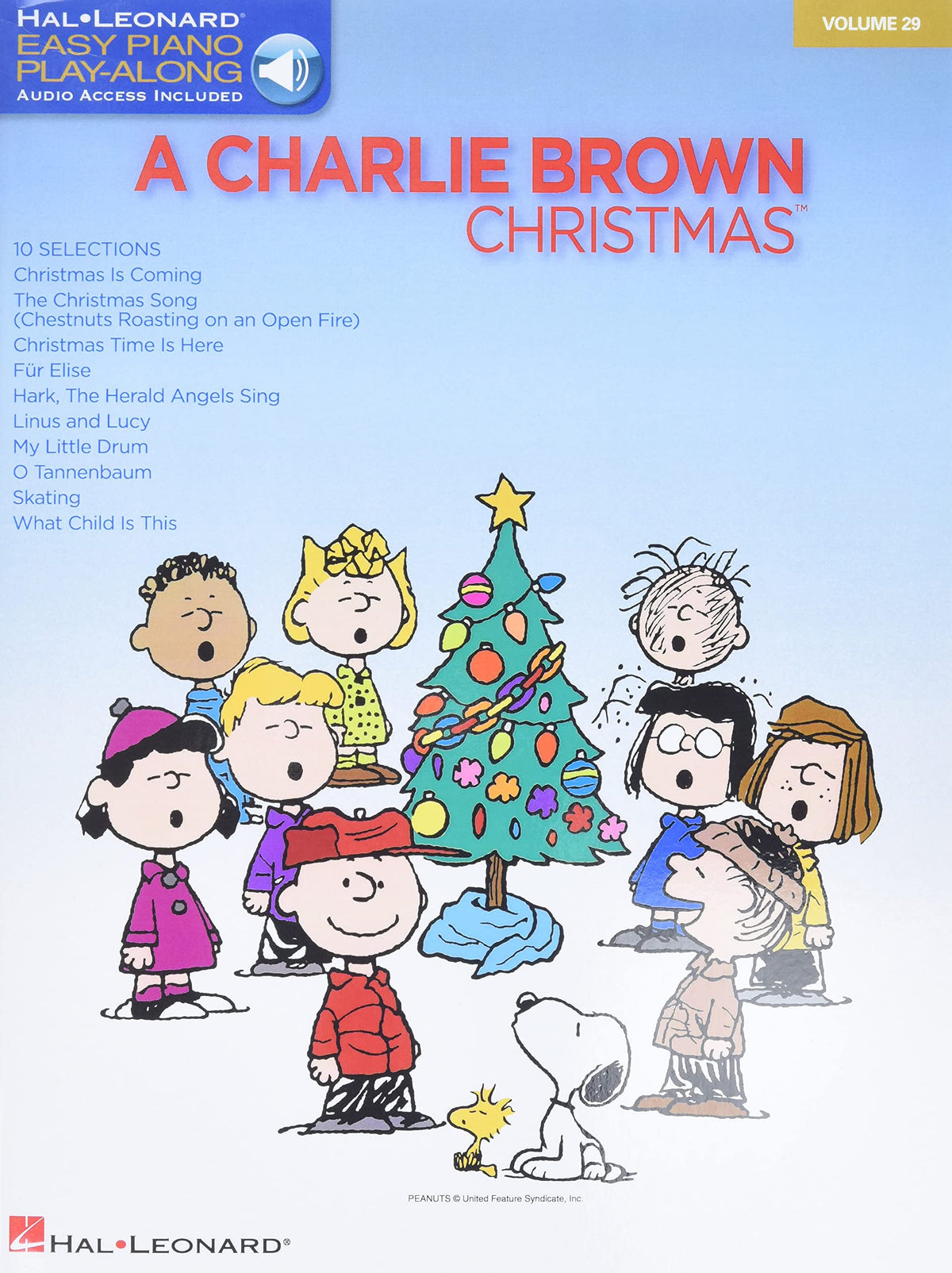 Charlie Brown Christmas: Easy Piano Play-Along Volume 29 (Easy Piano Cd Play-along, 29)