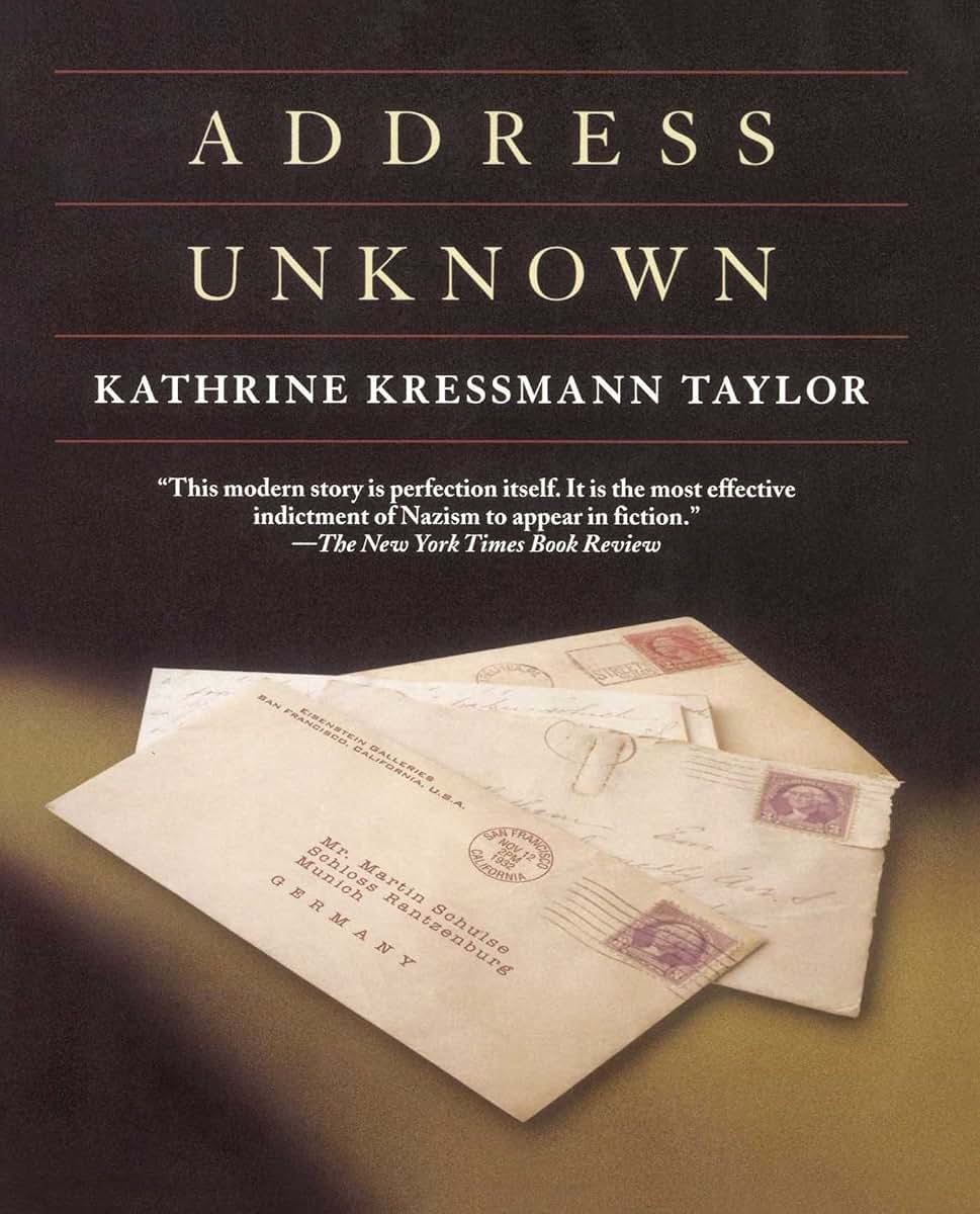 Address Unknown by Taylor, Kathrine Kressmann