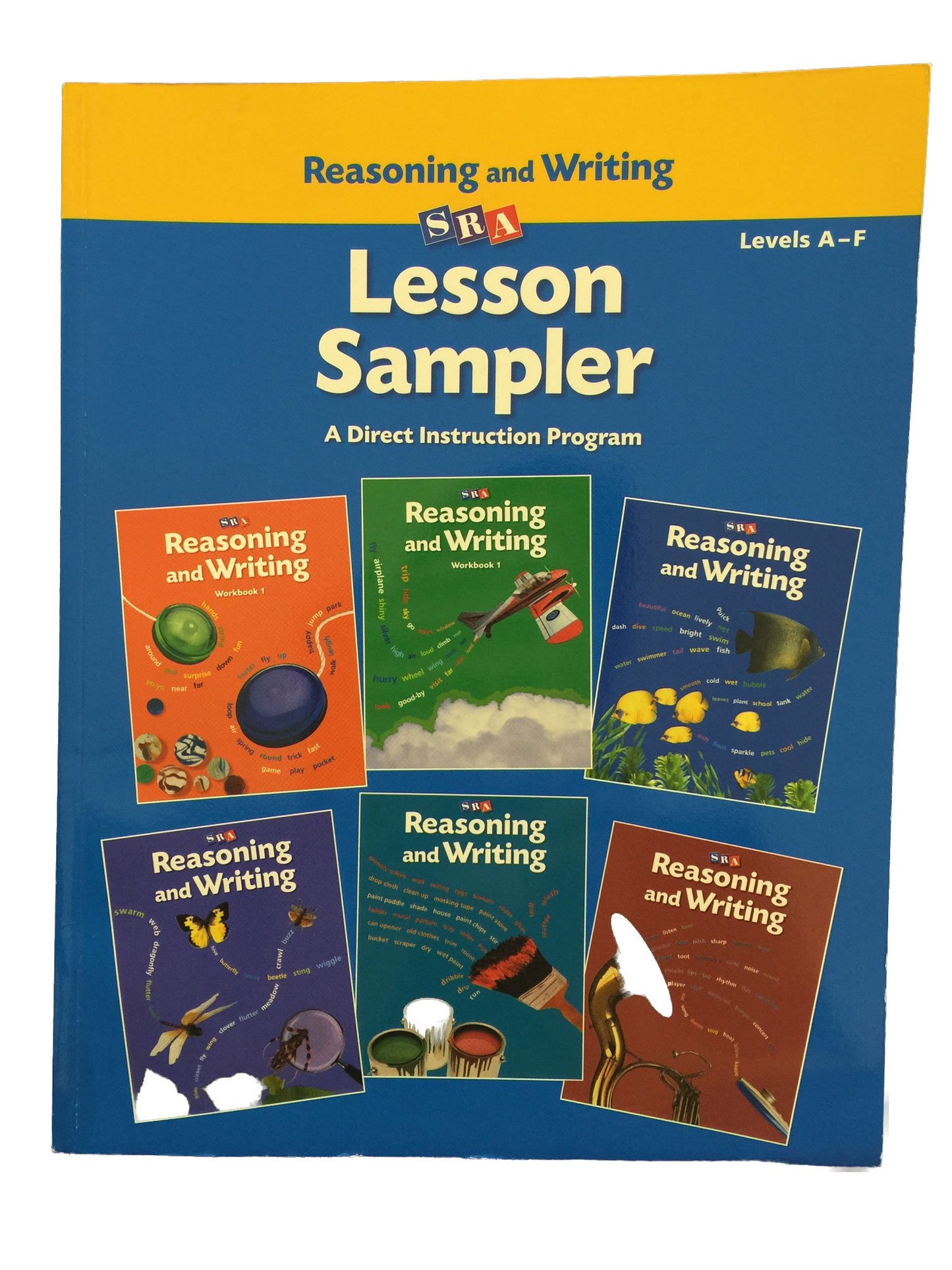 Reasoning and Writing - Lesson Sampler - Levels A-F
