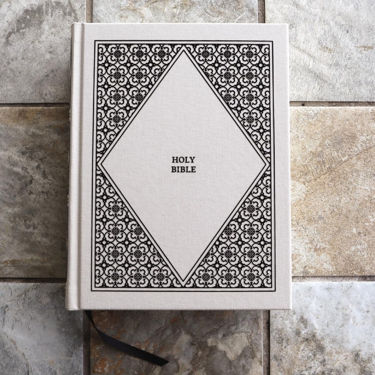 NRSVue, Holy Bible with Apocrypha, Journal Edition, Cloth over Board, Cream, Comfort Print
