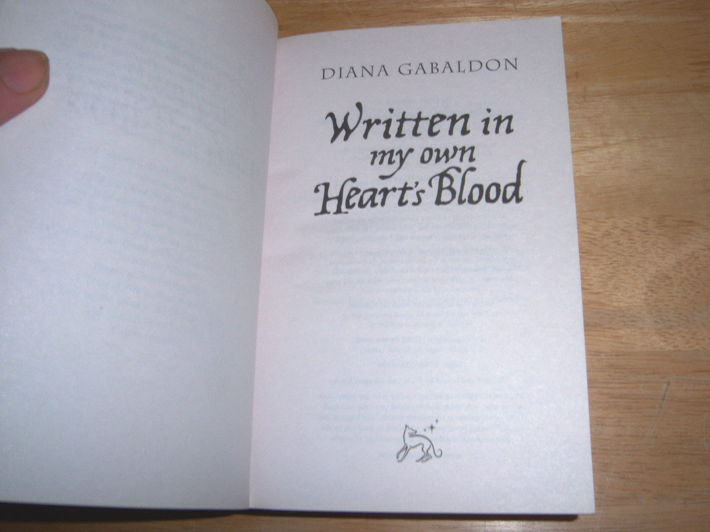 Written in My Own Hearts Blood by Diana Gabaldon (2015-04-23)
