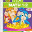 School Zone Big Math 1-2 Workbook: 320 Spiral-Bound Pages, 1st Grade, 2nd Grade, Elementary Math, Addition, Subtraction, Word Problems, Time, Money & Fractions, Ages 6 to 8