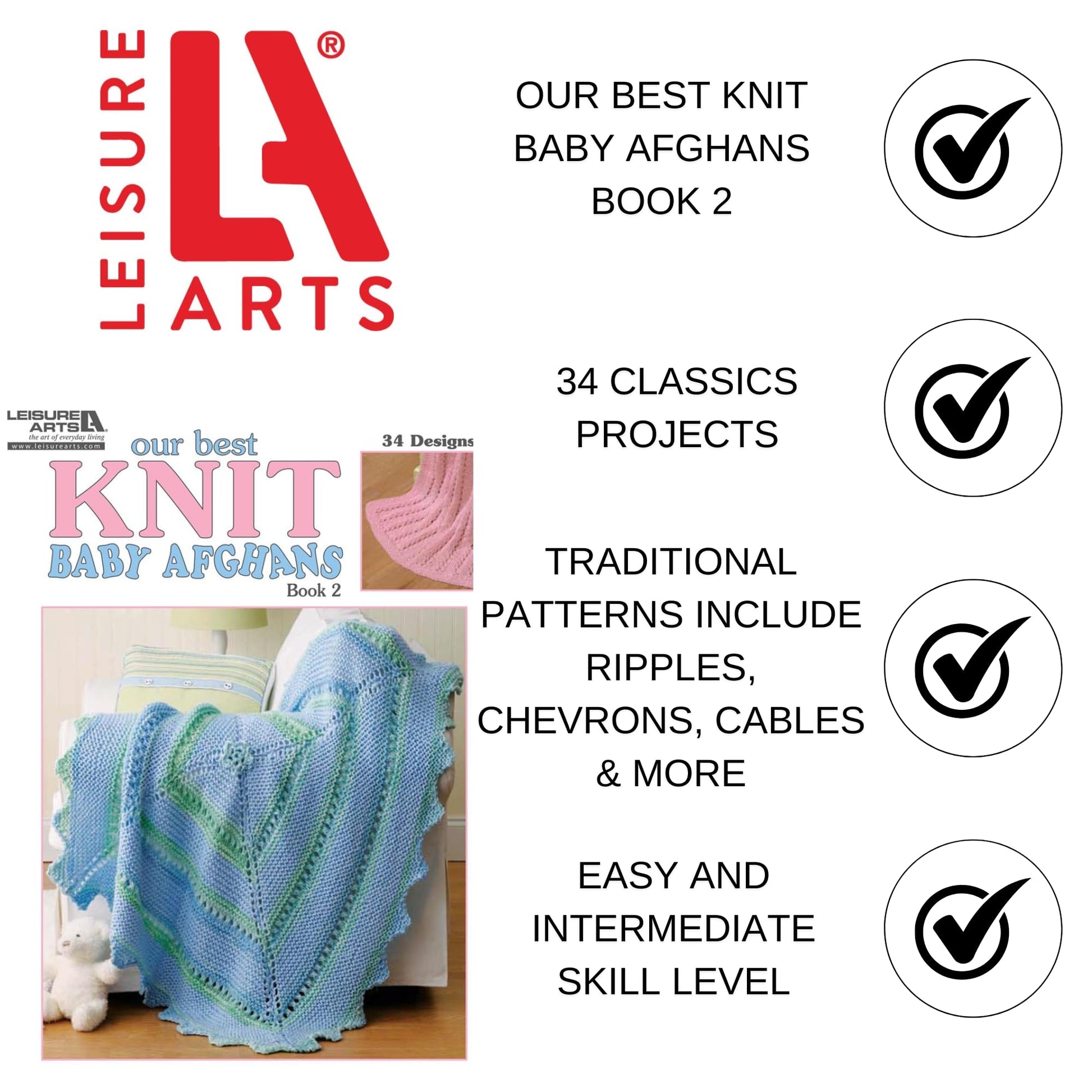 Our Best Knit Baby Afghans
