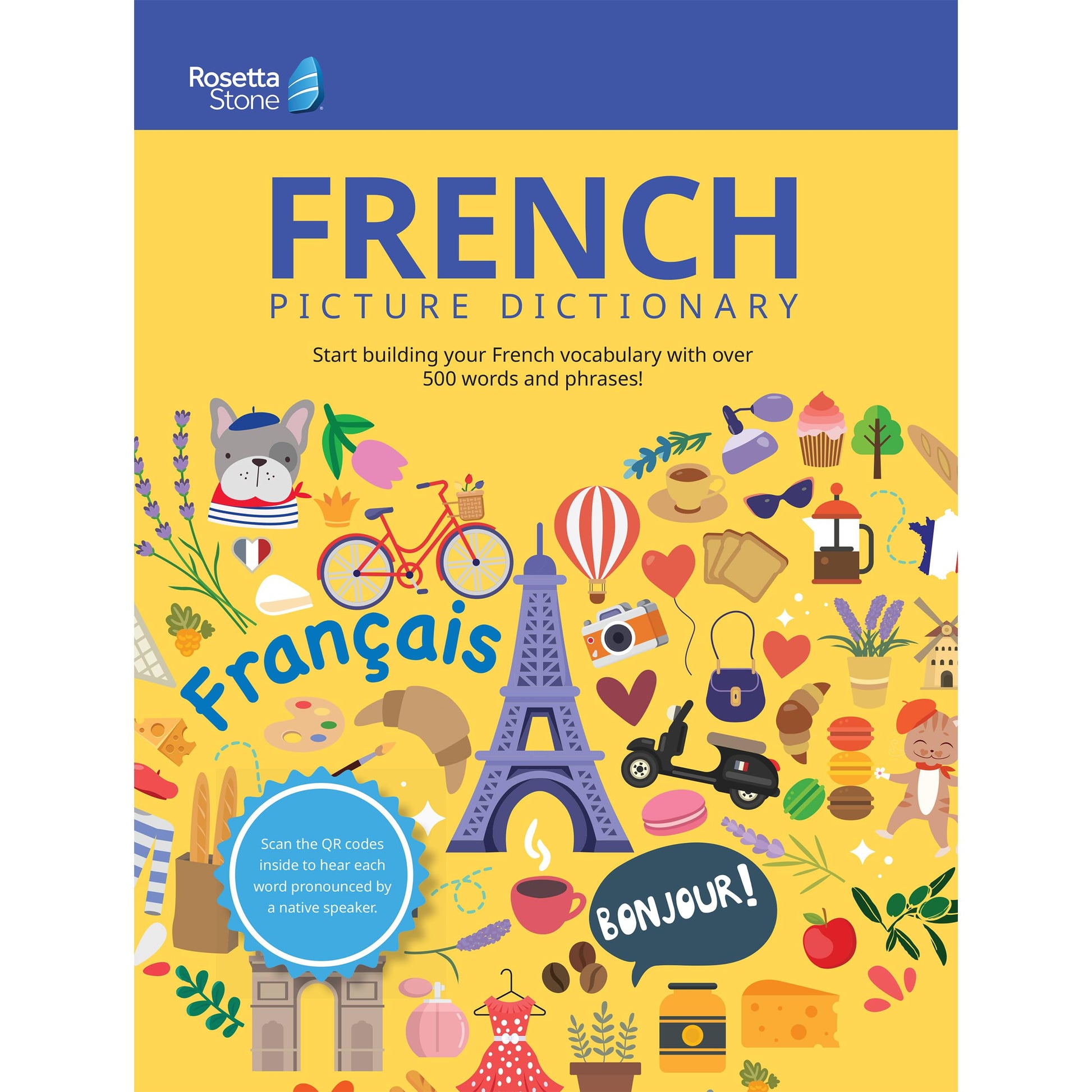Rosetta Stone French Picture Dictionary, French Dictionary to Learn French Vocabulary and Phrases, Dictionary for Kids and Adults, French English ... Dictionaries) (English and French Edition)