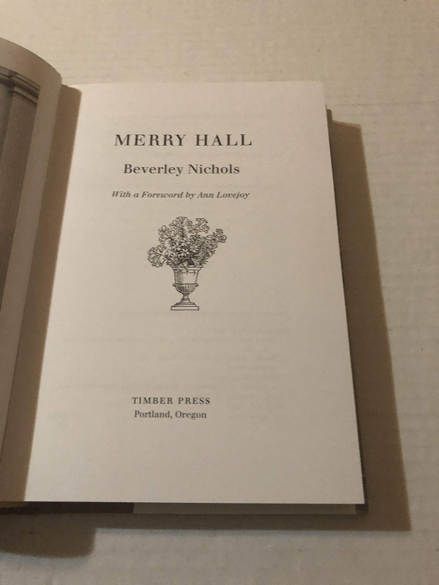 Merry Hall (Beverley Nichols Trilogy Book 1)