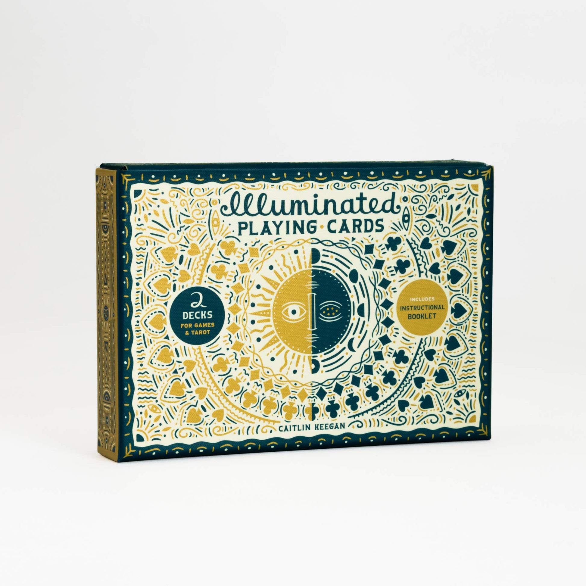 Illuminated Playing Cards: Two Decks for Games and Tarot (The Illuminated Art Series)
