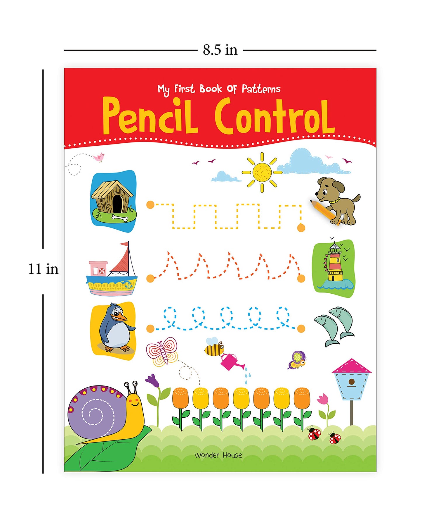 My First Book of Patterns Pencil Control: Patterns Practice book for kids (Pattern Writing)