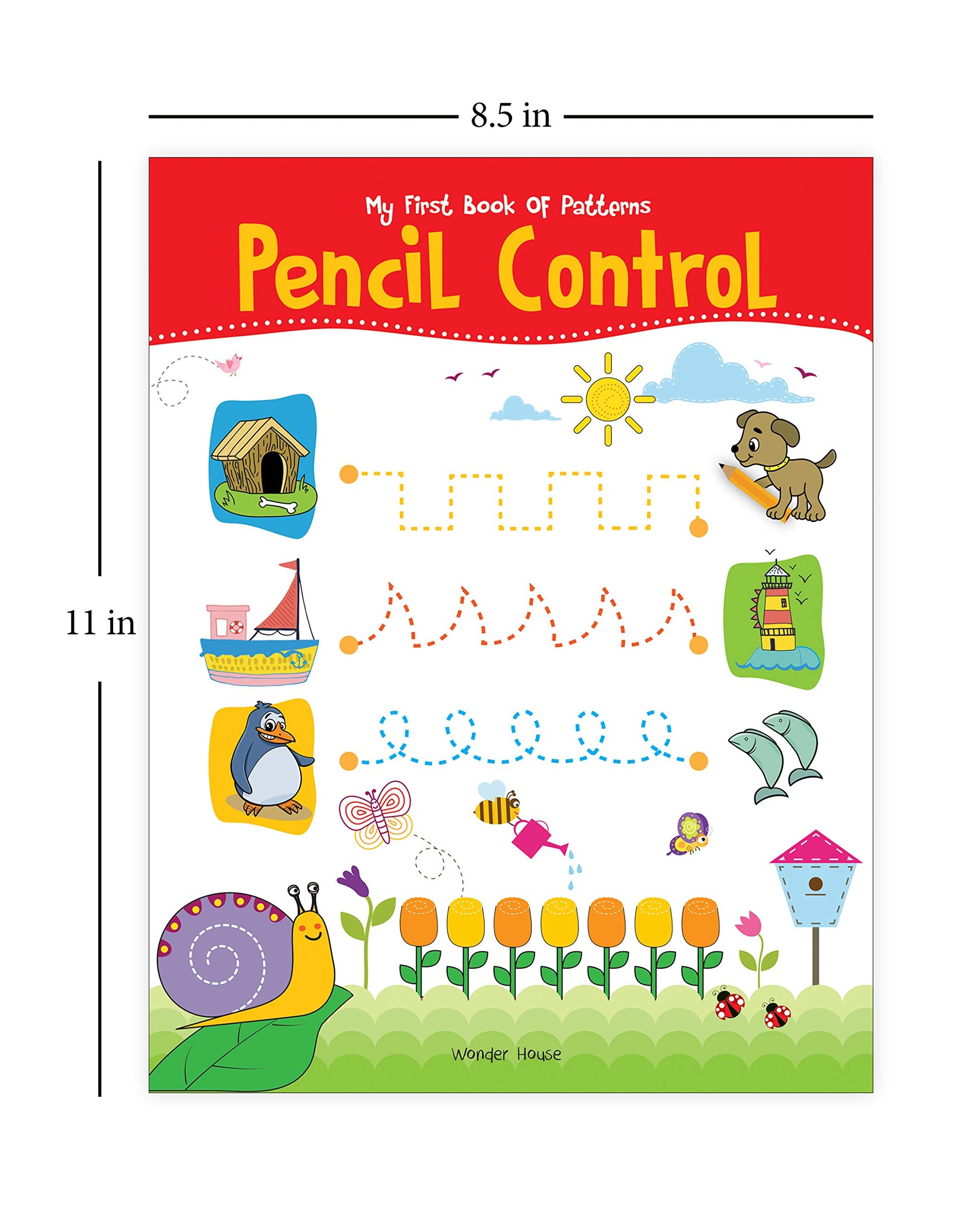 My First Book of Patterns Pencil Control: Patterns Practice book for kids (Pattern Writing)