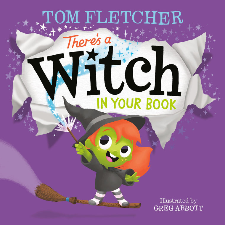 There's a Witch in Your Book: An Interactive Book For Kids and Toddlers (Who's In Your Book?)
