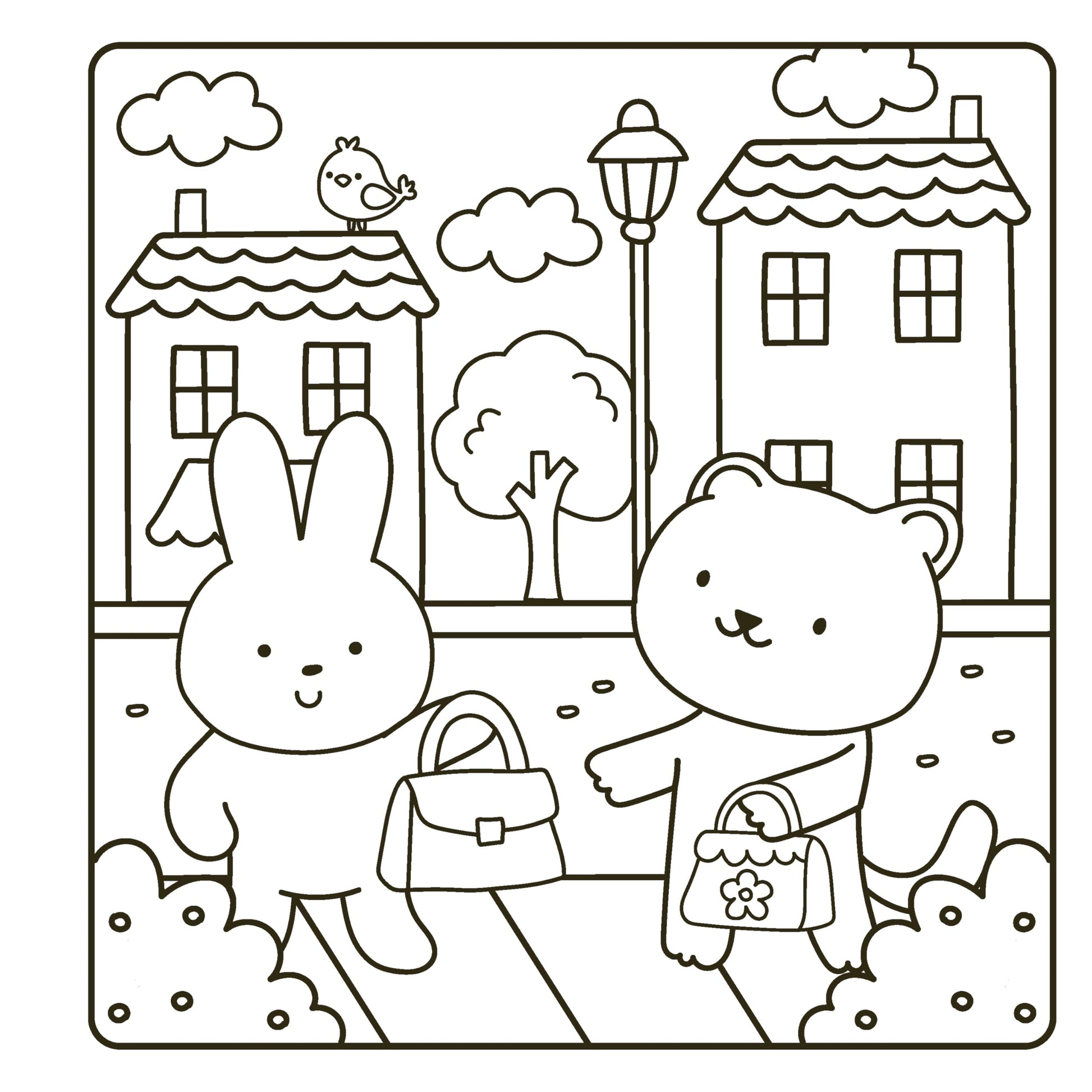 Spa Day: Coloring Book (Cozy Coloring)