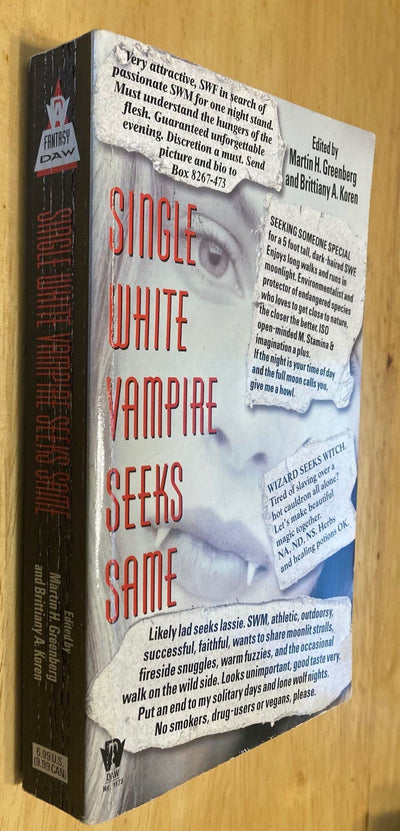Single White Vampire Seeks Same