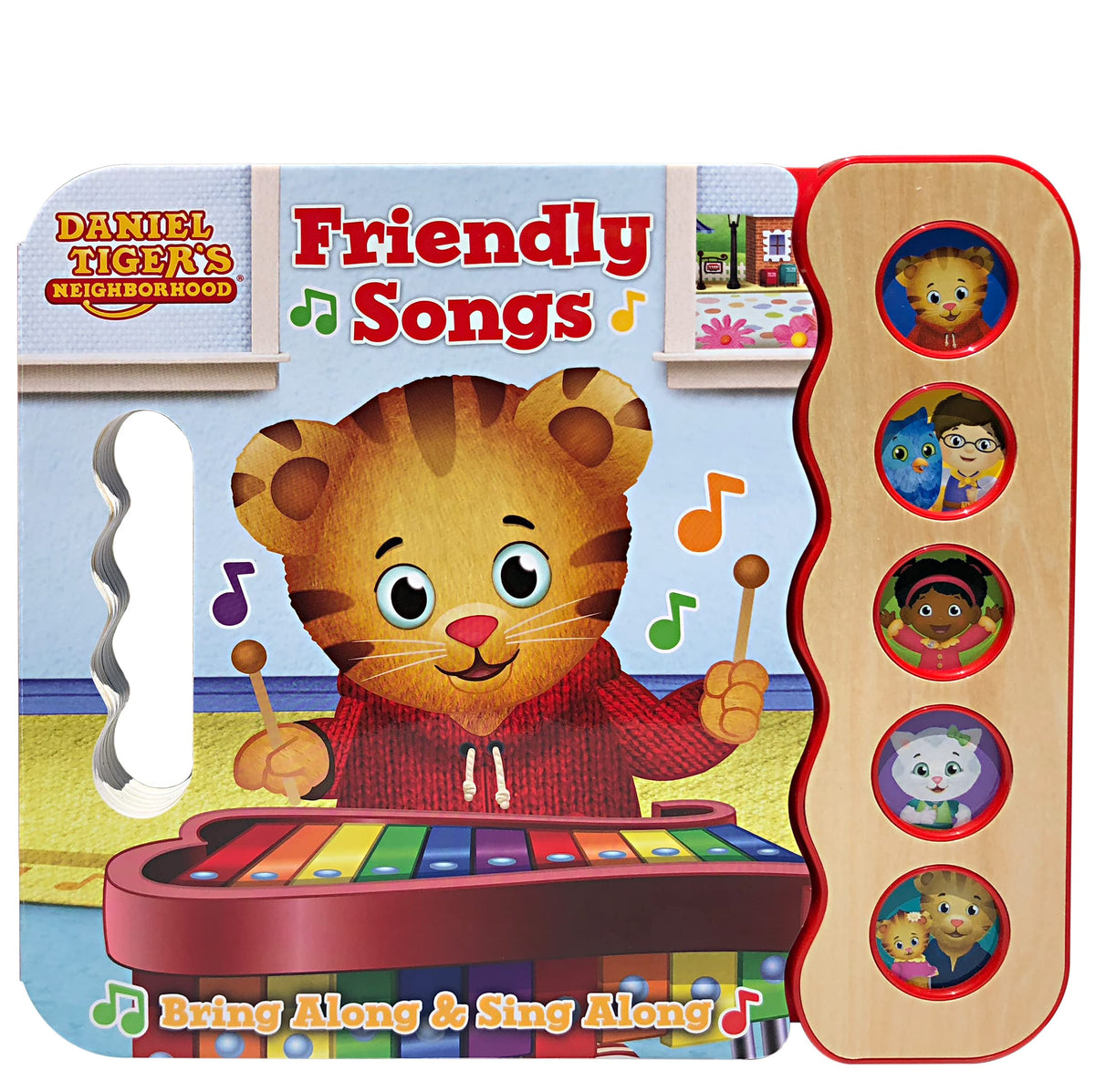 Daniel Tiger Friendly Songs: Children's 5-Button Song Book - Sing and Read with Daniel Tiger and Friends