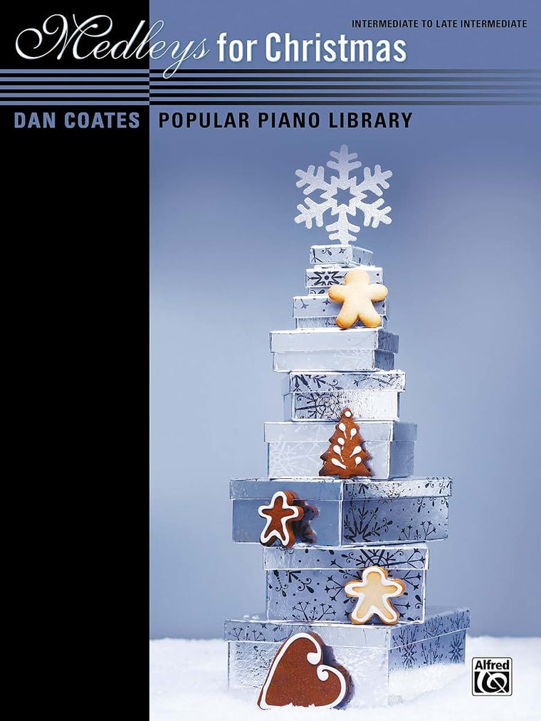 Dan Coates Popular Piano Library -- Medleys for Christmas by