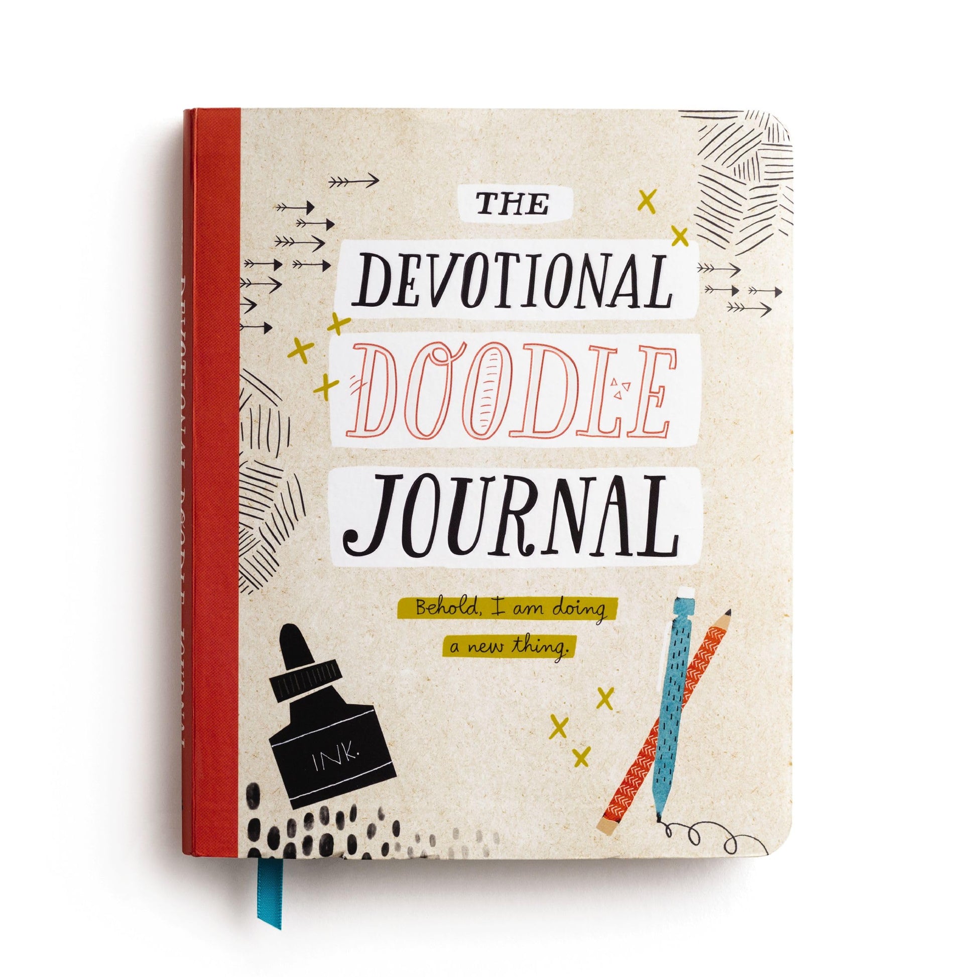 Behold, I Am Doing a New Thing: The Devotional Doodle Journal - 90 Daily Devotions with Scripture, Journaling Space, and Creative Activity Prompts for a Deeper Faith (Faith Inspired Creativity)