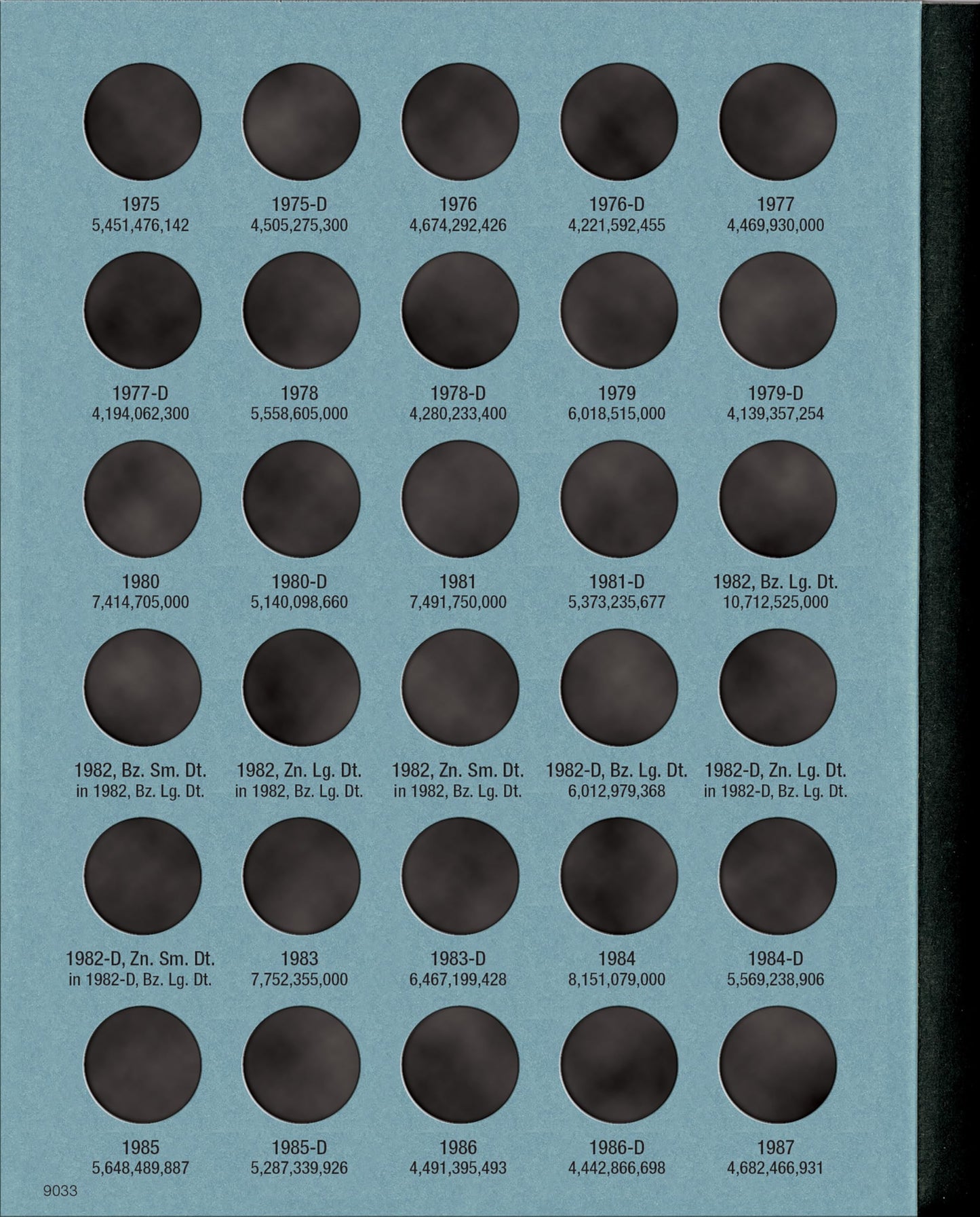 Official Whitman® Coin Folder - Lincoln Cents Collection #3: 1975-2013
