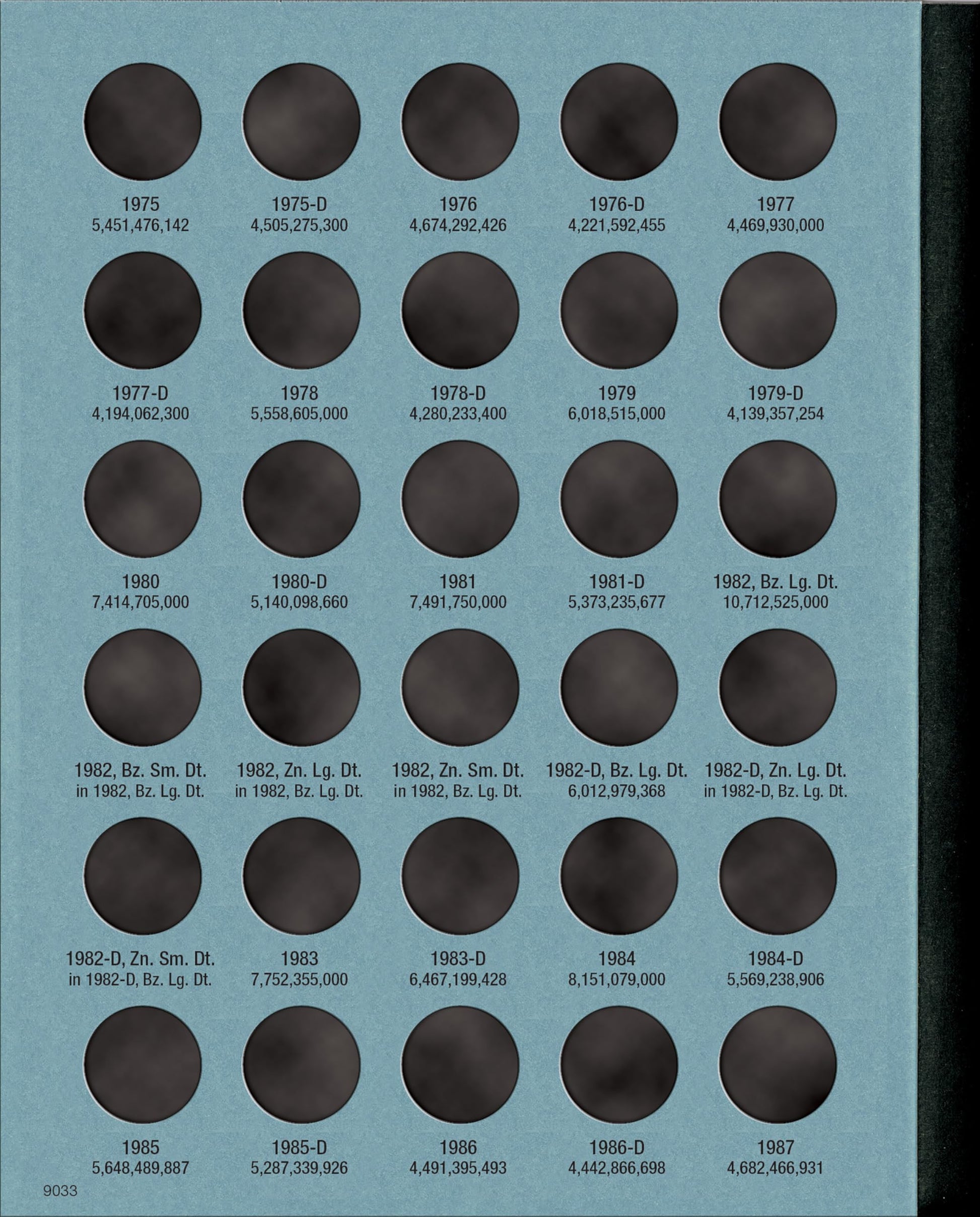 Official Whitman® Coin Folder - Lincoln Cents Collection #3: 1975-2013