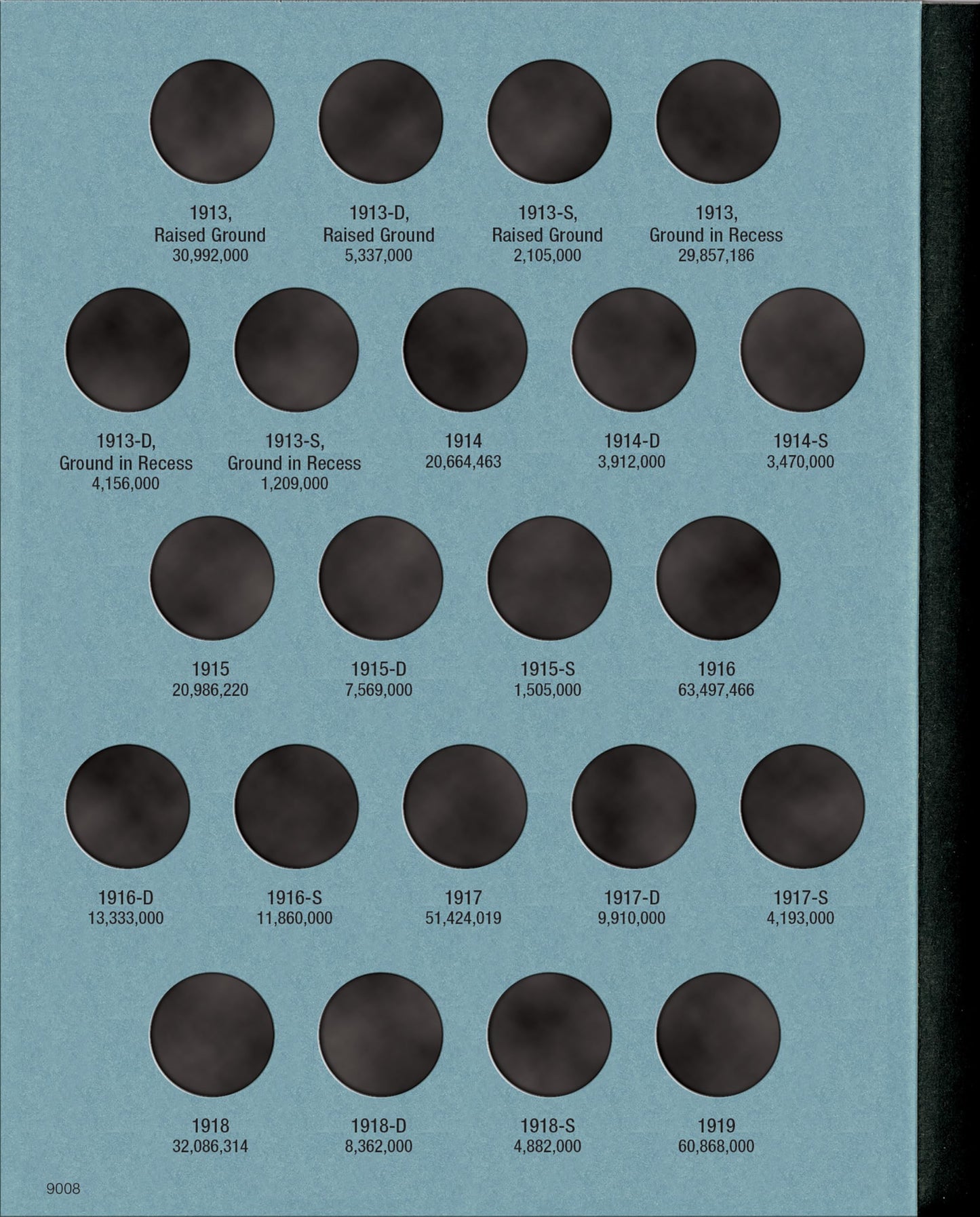 Official Whitman® Coin Folder - Buffalo Nickels: 1913-1938