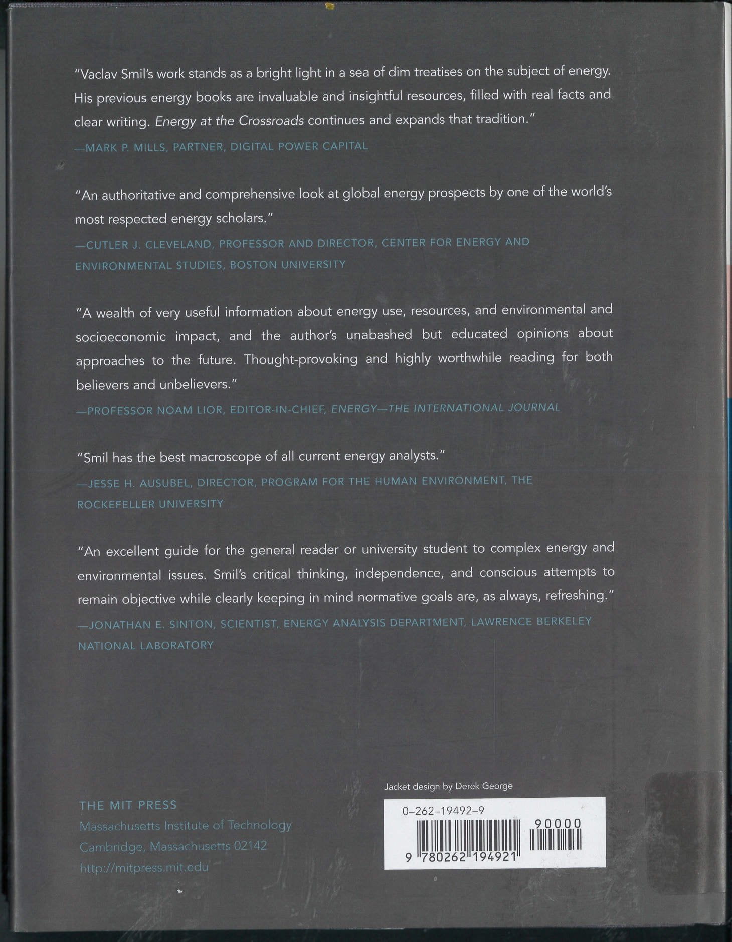 Energy at the Crossroads: Global Perspectives and Uncertainties
