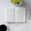 KJV Holy Bible, Compact Faux Leather Red Letter Edition - Ribbon Marker, King James Version, White (KJV Compact Editions)