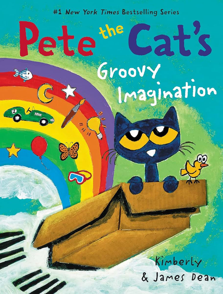 Pete the Cat's Groovy Imagination: A Groovy Adventure About Pete the Cat Using His Imagination in a World of Creative Play