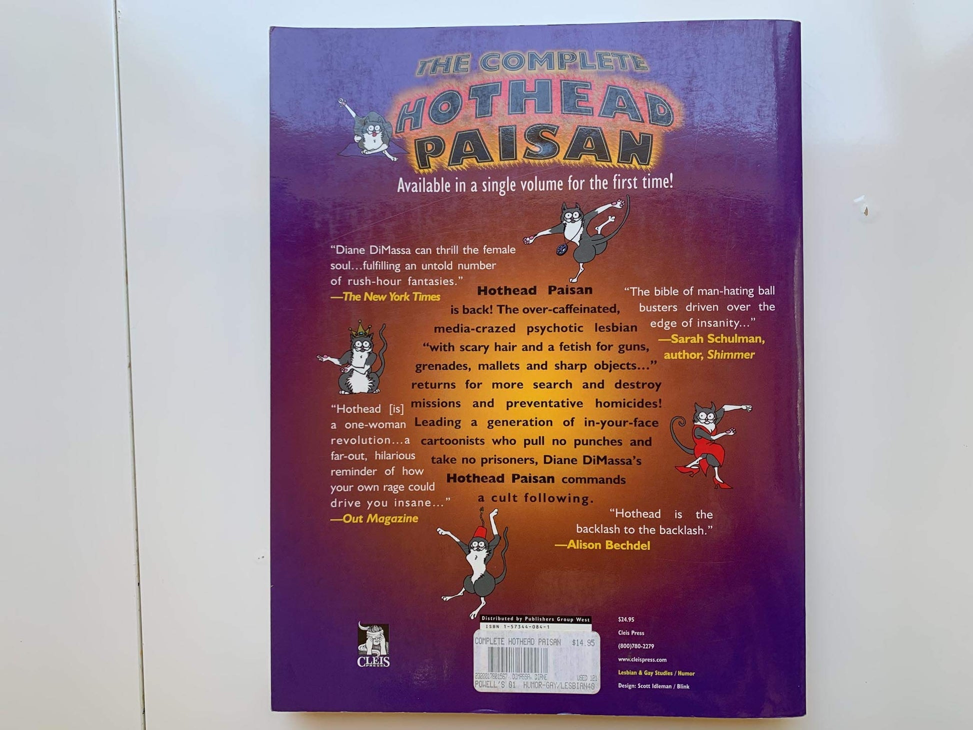Complete Hothead Paisan: Homicidal Lesbian Terrorist