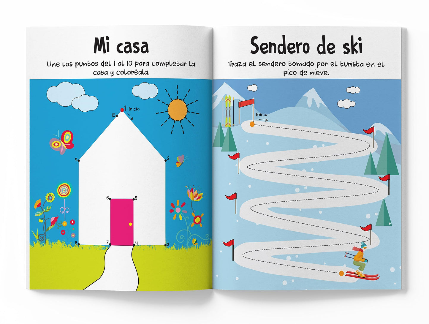 My First Book of Pencil Control Book (Spanish Edition)