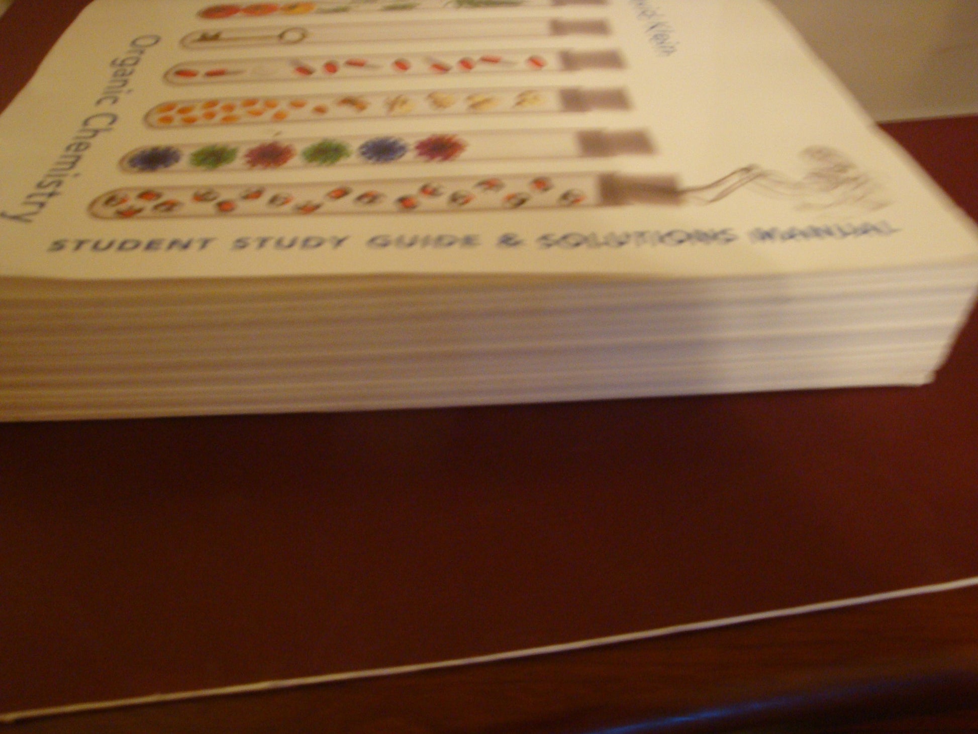 Student Study Guide and Solutions Manual for Organic Chemistry
