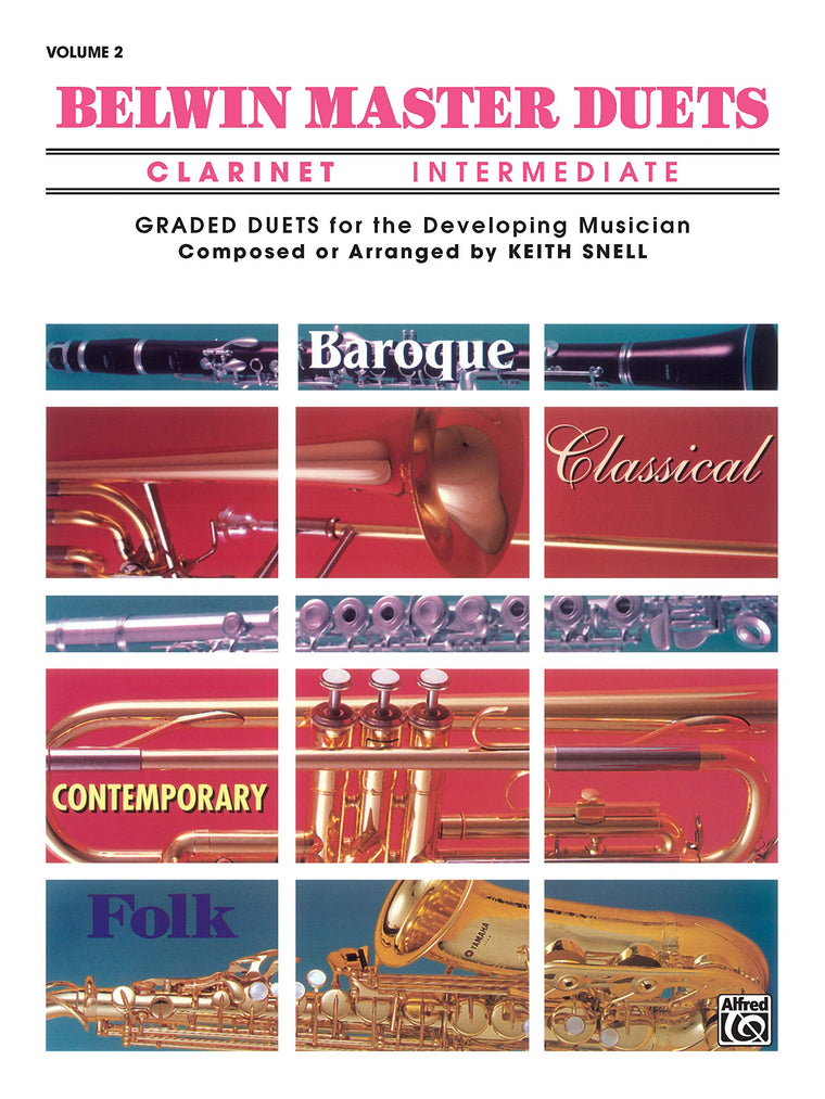 Belwin Master Duets (Clarinet), Vol 2: Intermediate (Belwin Master Duets, Vol 2)