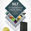 Illustrated Study Bible NLT, TuTone (LeatherLike, Black/Onyx)