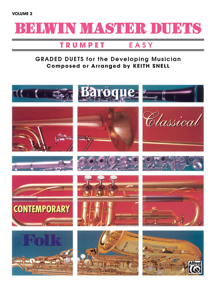 Belwin Master Duets (Trumpet), Vol 2: Easy (Belwin Master Duets, Vol 2)
